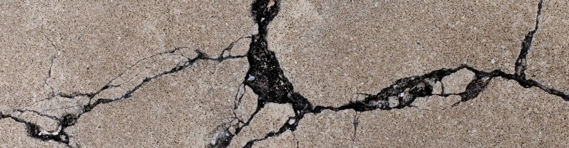 cracked concrete hero